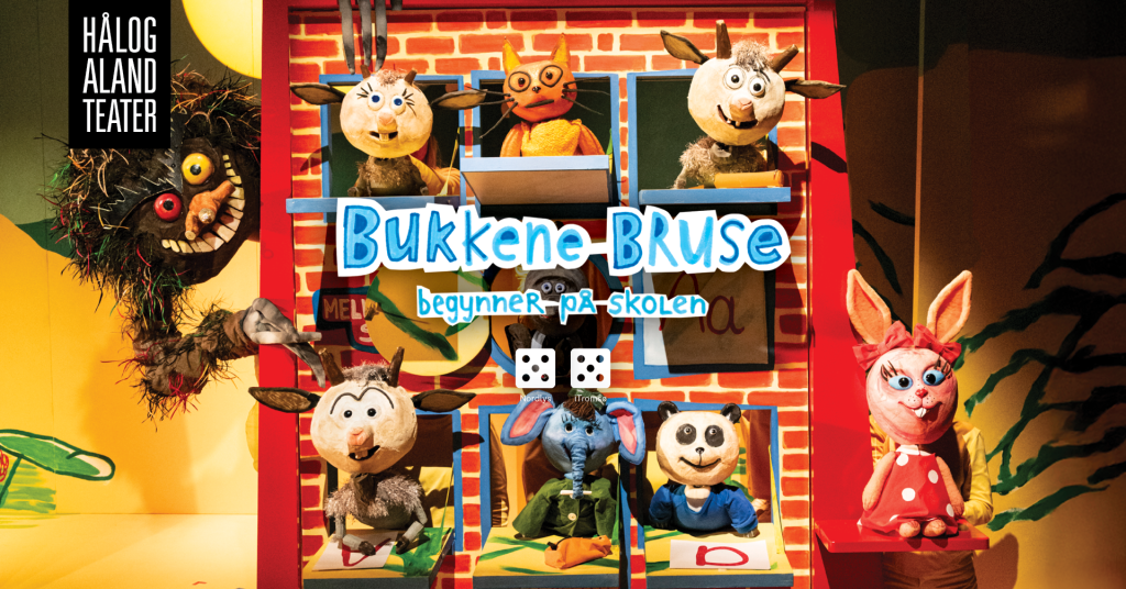 Bukkene Bruse begynner på skolen