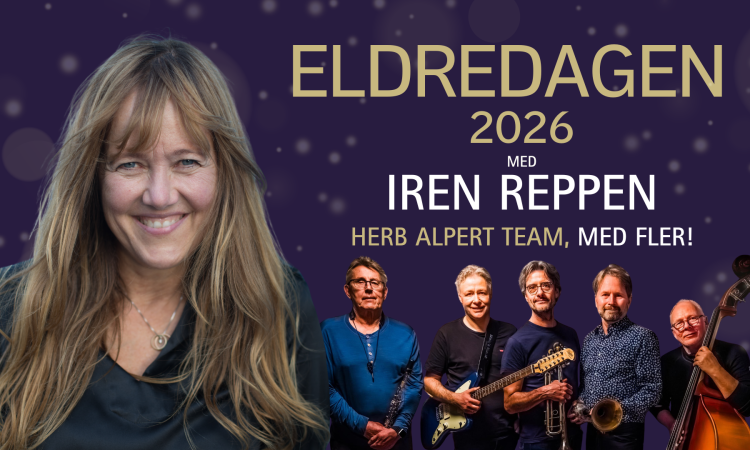 Eldredagen 2026 – Iren Reppen, Herb Alpert Team, med fler!